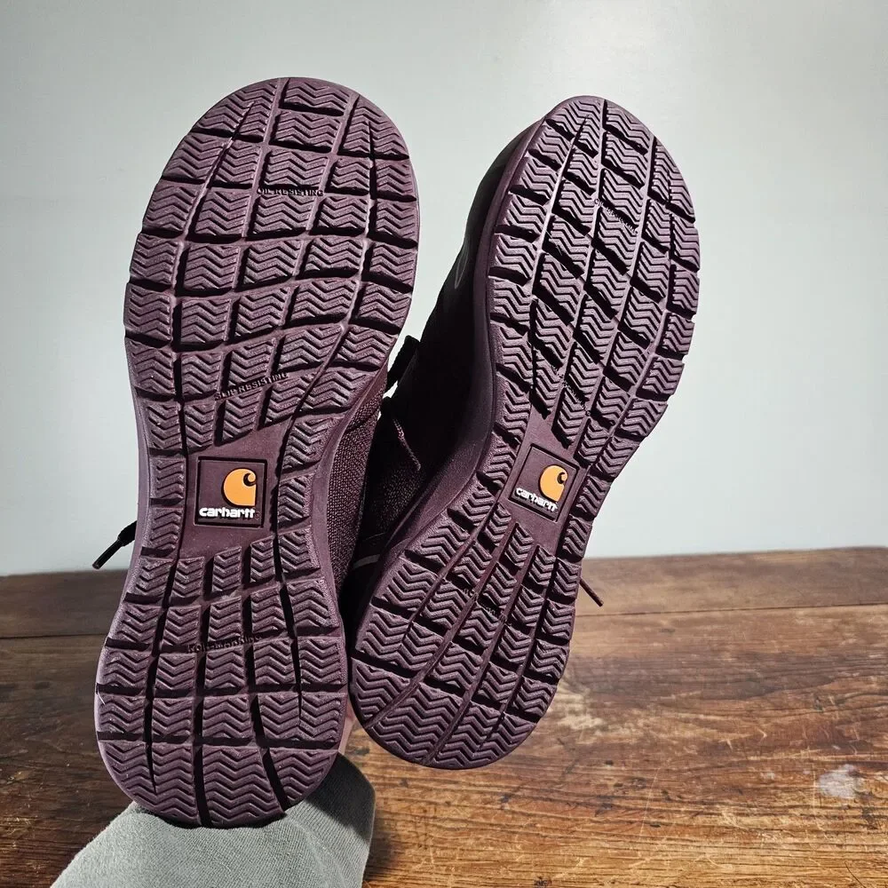 Carhartt Womens Force 3 Nano‎ Safety Toe Work Sneaker Purple 9.5